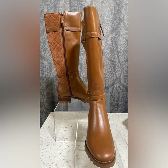 Women's Talbots Tish Tall Quilted Leather Lug Boots, Size 6.5 M - Picture 17 of 17